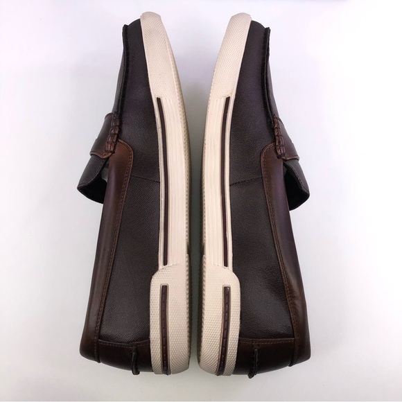 Unlisted by Kenneth Cole Men's Brown Un-Anchor Slip On Loafer Size 12 - Picture 3 of 8